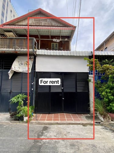 ផ្ទះសម្រាប់ជួលរកស៊ីបាននៅសង្កាត់បឹងកេងកងបី   | Shop house for rent at BKK 3