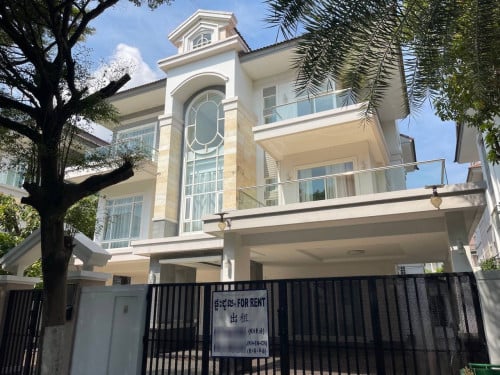 វីឡាទោលសម្រាប់ជួលនៅបុរី ប៉េង ហួត បឹងស្នោ / Singe Villa for rent at Borey Peng Huoth Beong Snor