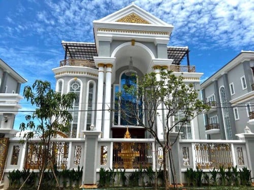 វីឡាទោលសម្រាប់ជួលនៅបុរី​វិមាន​ភ្នំពេញ  / Single Villa for Rent at Borey Vimean Phnom Penh 598