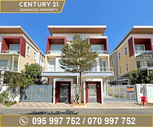 🏠 វីឡាភ្លោះ (Twin Plumeria Grand) សម្រាប់ជួល ក្នុងបុរី អ័រគីដេវីឡា ផ្លូវជាតិលេខ6A