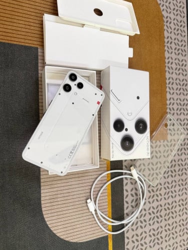 📲📲📲 : Nothing phone 3A liteRam  8G Rom 256G Color : white 99%: