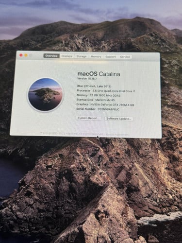 iMac 27-inch (Late 2013) High Spec, Excellent Condition, free keyboard