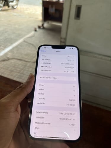 IPhone 13 Pro Max 256G សាណុំសុិនមិនដែលគាស់នៅស្អាត99%400