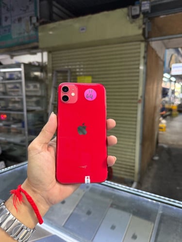 Iphone11 64G Sim2 ESIM ម៉ាសុីនអេក្រង់ស្រុីន សឹកថាច់តិចៗ