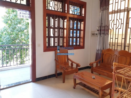 N645 | 2 Bedrooms Flat Apartment Fully Furnished with Nice Baclony For Rent