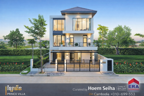 Prince Villa for Sale | 312 sqm Land | From $730,888 | Near AEON Mall 3, Phnom Penh