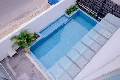 Swimming Pool studio type apartment for rent with Gym in BKK1
