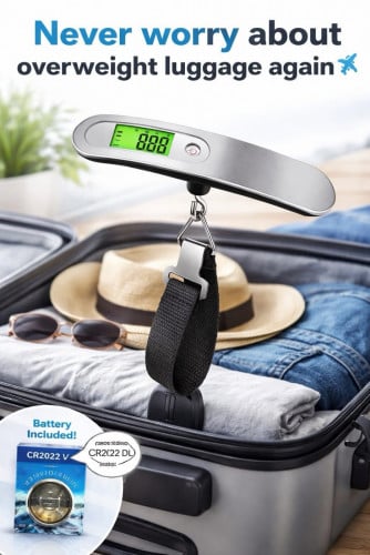 Travel Smart ✈️Pay Less ! 🧾Digital Luggage Scale