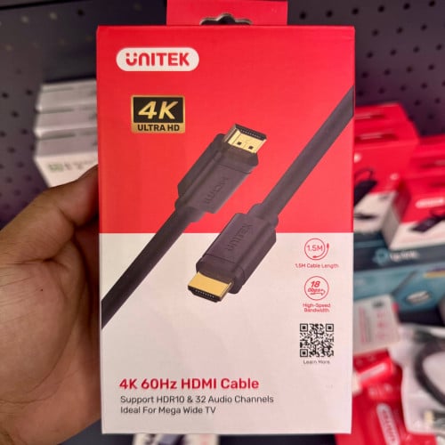 UNITEK 4K 60Hz HDMI Cable 1.5M