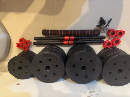 ឈុតដុំដែក 40Kg មួយទឹក | Used Adjustable Dumbbell 40Kg