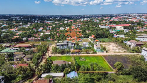 ដីលក់នៅជិតសាលារៀនសាំងហ្គាពួរ, ក្រុងសៀមរាប/Land for Sale in Siem Reap city-Sala Kamreuk