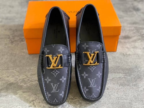 ស្បែកជេីងប៊ូ LV គុណភាព ស្បែកឆៅ Great VIP មានប្រអប់ Brand