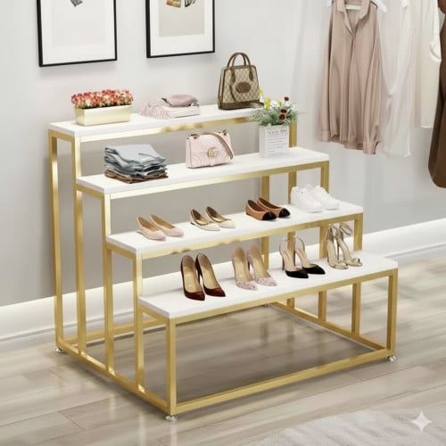 ធ្នើរដាក់ឥវ៉ាន់ម៉ូតថ្មី ស្អាតប្លែកគេ (Tiered Display Stand)