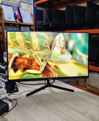 តម្លៃ: ✅52$✅Monitor 25 inch Tookbook S250 ឆ្នាំ2024✅មួយទឹកនៅស្អាត99%Screen: 25-inch FHD 75Hz