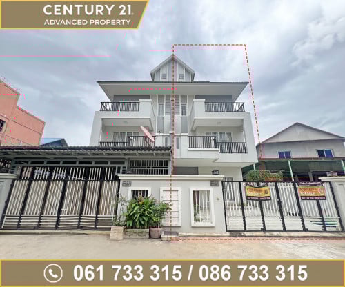 🏘 វីឡាភ្លោះ (Twin Villa) ក្នុងបុរី ភ្នំពេញថ្មីគ្រីស្តាល់ផាក ត្រូវការលក់បន្ទាន់ខ្លាំង