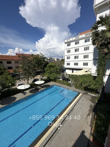🔑     Siem Reap, Apartment with Swimming pool for Rent (#06503)
