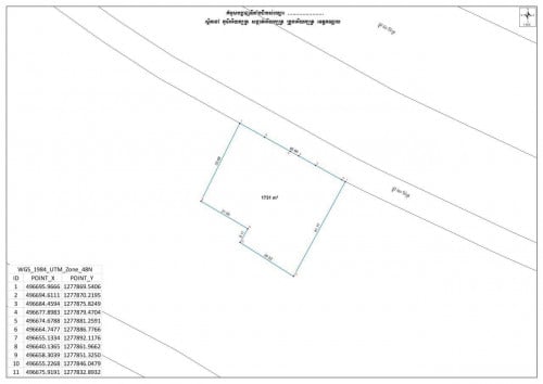 🔥 ដីលក់ ទីតាំងល្អខ្លាំង ទល់មុខកោះពេជ្រ 🔥