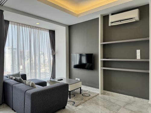 16th Floors Corner One Bedroom - J Tower condominium south of BKK1