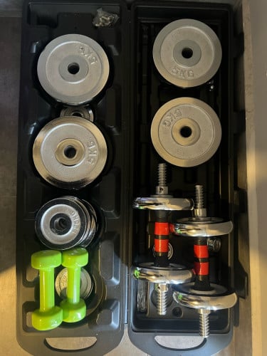 50kg Weight Set + Adjustable Bench – Home Gym Bundle ($150)