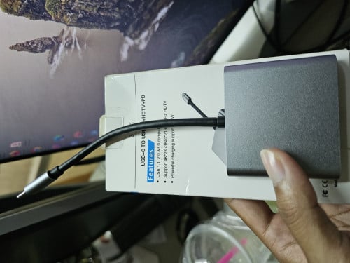 Adapter USB_C to USB 3.0+HD TV +PD