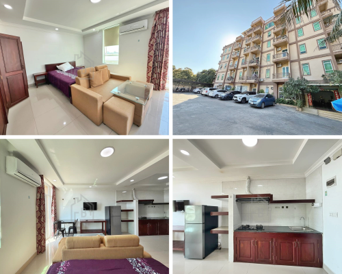 Fully Furnished-Studio Apartment for RENT near Ratana Plaza_Russian Federation Blvd (110)