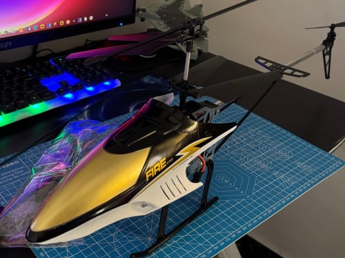 helicopter បញ្ជា​ ប្រវែង83cm 😱