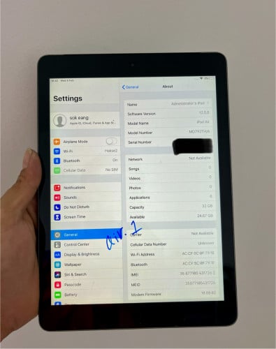 ipad Air1.  32G.  sim/Wi-Fi