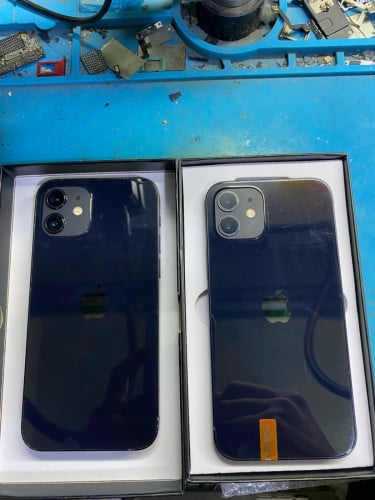 iPhone 12 64GB Zin all 2ដើម IDប្រើបានបង