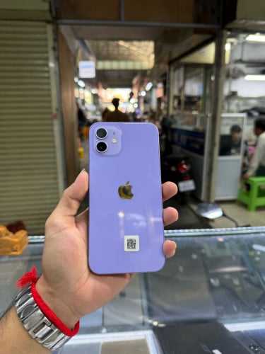 Iphone12 128G CH sim2 ឆ្លាសម៉ាសុីន អត់ស្គេន