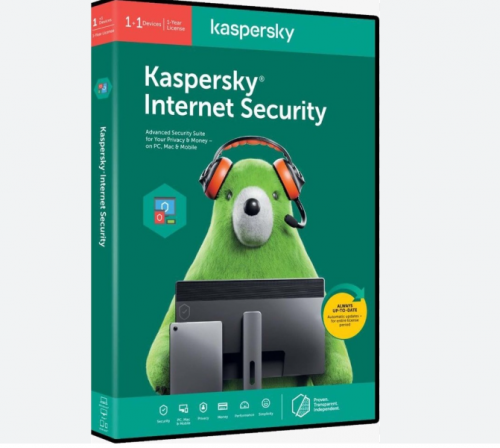 Kaspersky internet security 6 Months key 1PC