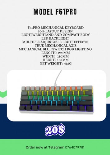 Keyboard F61pro