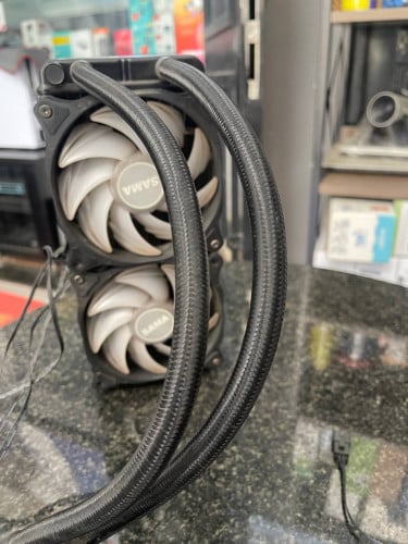 liquid fan cooler for Computer for AMD (2 Fan)