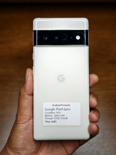 Pixel 6pro 99% សំណុំហ្ស៊ីន