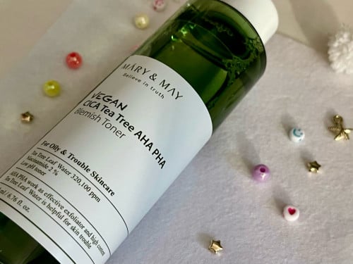 Resell  លក់វិញ Mary & May Vegan Cica Tea Tree Blemish Toner