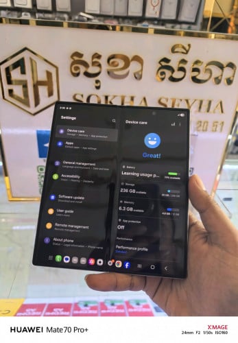 Samsung Galaxy Z Fold6 Ram 12GB Memory 256GBCondition 9999%✓Original Brand Global version 2Sim