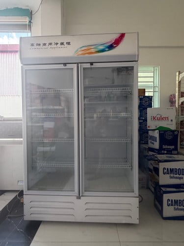 ទូទ្វារពីរនីដំនេីរការថ្មី90%