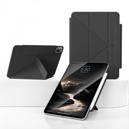 Magnetic Origami iPad Folio – Ultra-Slim with Secure Pencil Wrap