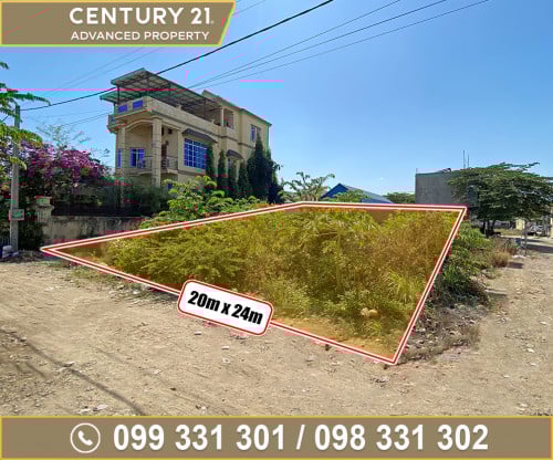 🏘 ដី (កែង​) ជិតបុរី ពិភពថ្មីចំការដូង2 ត្រូវការលក់បន្ទាន់ខ្លាំង