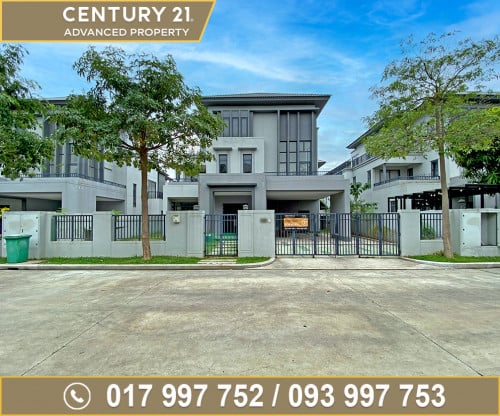 🏘 វីឡាឃ្វីន (Queen Villa) ក្នុងបុរី ជីបម៉ុង50ម ត្រូវការលក់បន្ទាន់ខ្លាំង ​(កូដ: A06-006665)