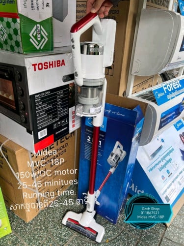 ម៉ាស៊ីនបូមធូលី Vacuum Cleaner Midea MVC-18P