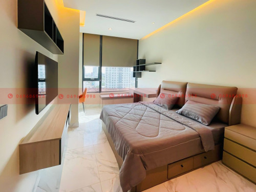 1-Bedroom Apartment With A Pool For Rent Near AEON Mall Sen Sok City