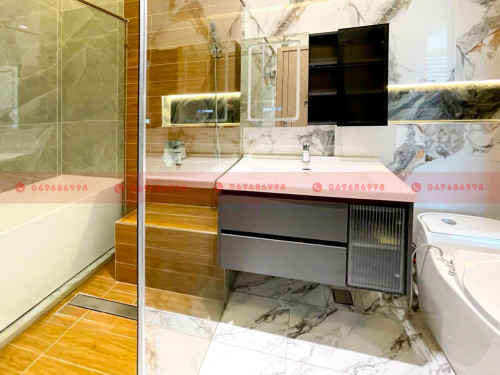 1-Bedroom Apartment With A Pool For Rent Near AEON Mall Sen Sok City