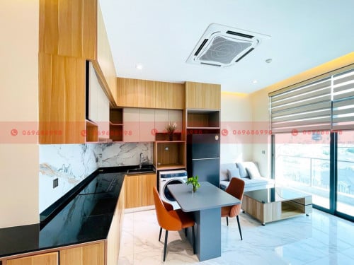 1-Bedroom Apartment With A Pool For Rent Near AEON Mall Sen Sok City