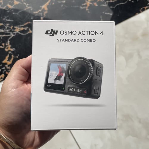 DJI action 4 standard combo just open box free memory 64GB