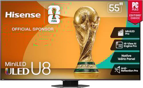 Hisense 55U8QG 165hz QLED 4K