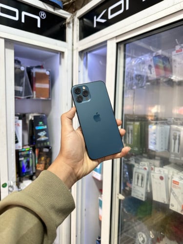 iPhone 12Pro Max 🍏 128GB  Zp Battery 92% 🔋 តួស្អាត 99%  សំណុំហ្សីន តម្លៃល្អបងៗ 📥