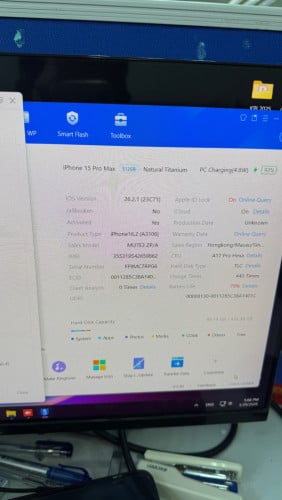IPhone 📱 15 Pro max 512G Natural Titanium ZP/A