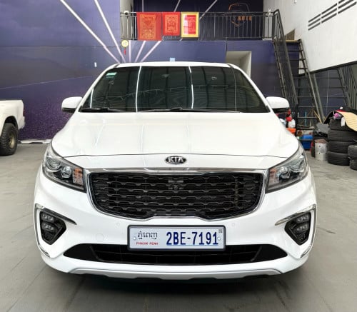 Kia Grand Carnival2020 V6 សាំង Full option ឡានក្រុមហ៊ុនHGB