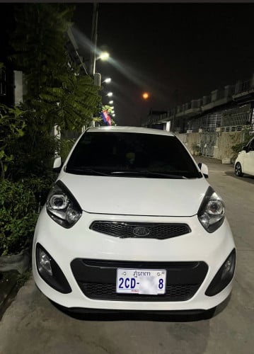 Kia Morning 2012 Sell 8300$ ចរចារ ឡានជិះផ្ទាល់