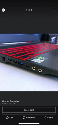 MSI GF63 Thin 11 SC 15.6” FHD 144 Hz i5-11400H